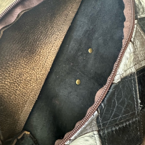 Keep it Gypsy patchwork Upcycled LV Leather Bum Crossbody Bag & Card wallet - Picture 3 of 6